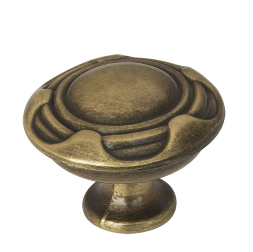 antique brass furniture cabinet knob 