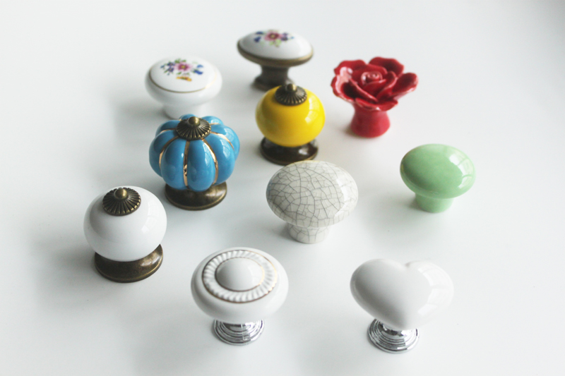 ceramic decoration knobs