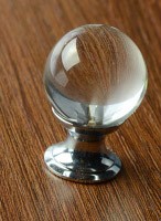 Crystal clear glass knobs for drawers kitchen cabinet dresser with different col