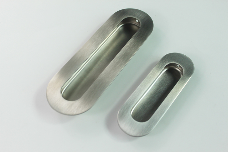 stainless steel flush pull handles