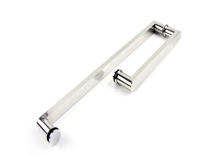 Square Tube Double Sided Pull Door Handle