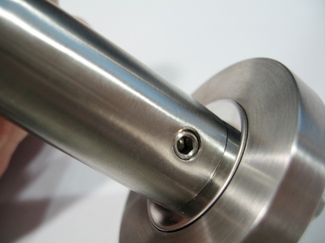 304 stainless steel tube door handle lever
