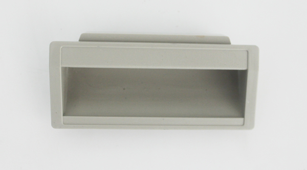 Environment friendly materials plastic recessed locker door handles inset drawer
